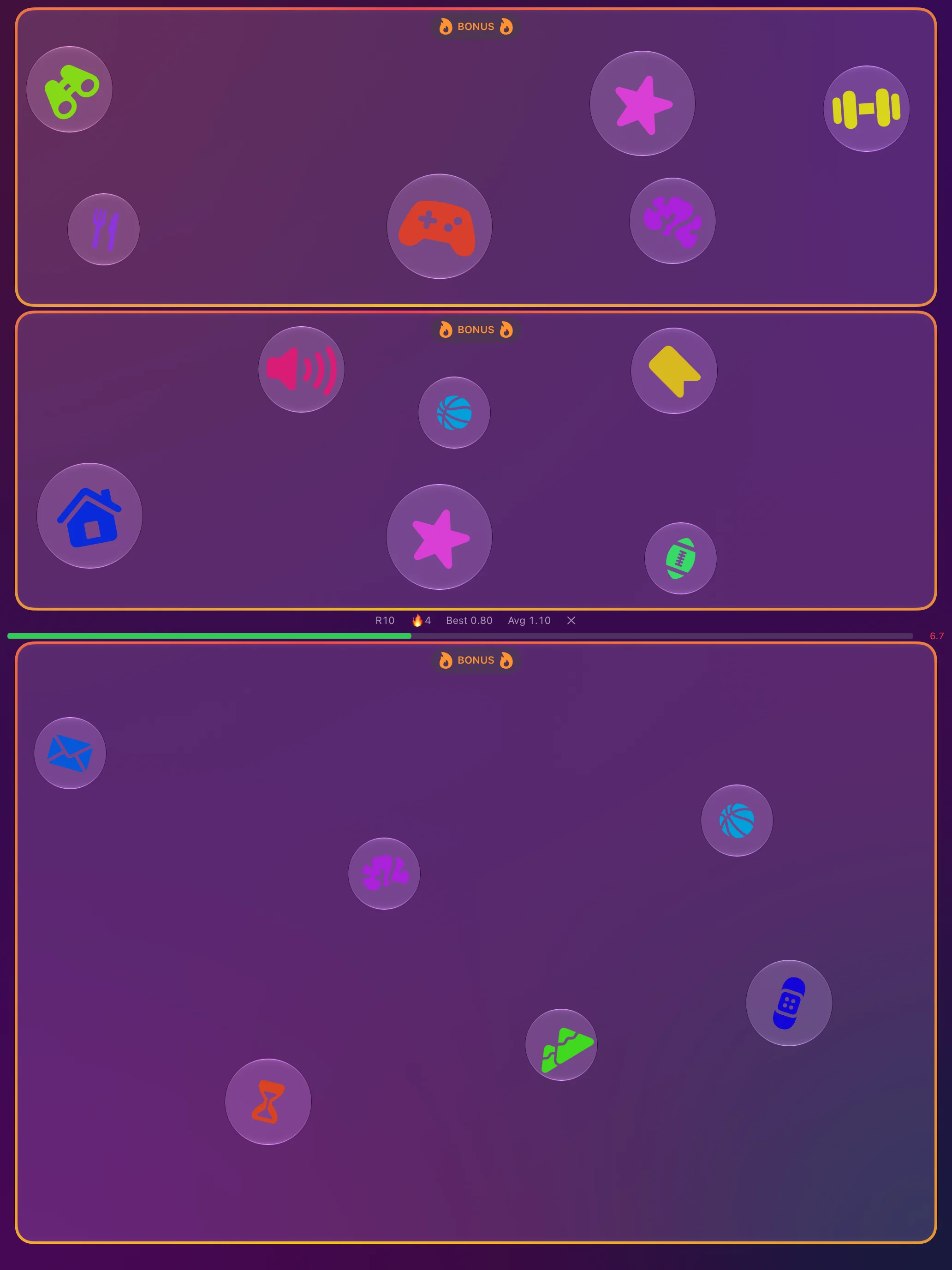 iPad - Bonus round