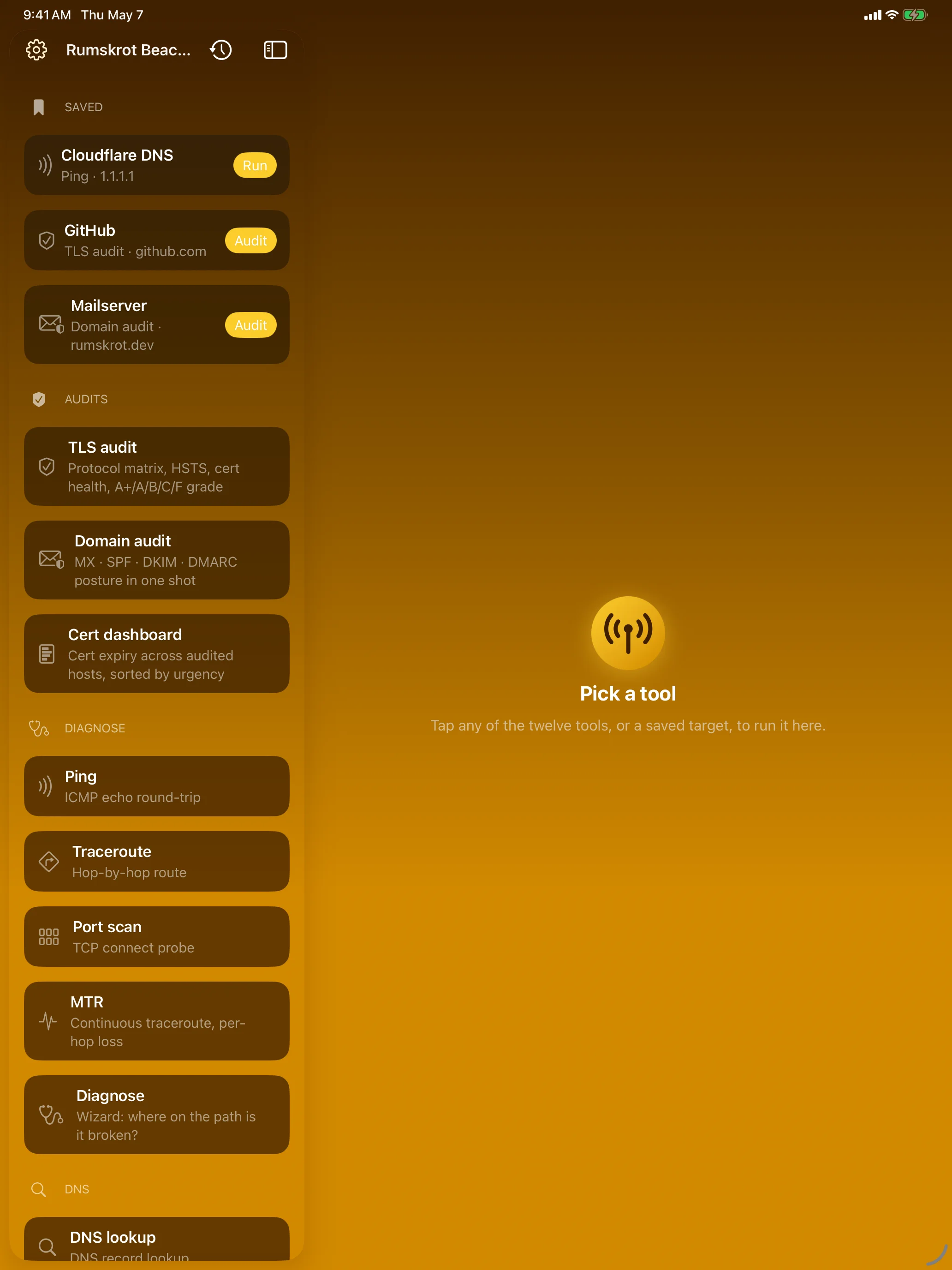 iPad - Home
