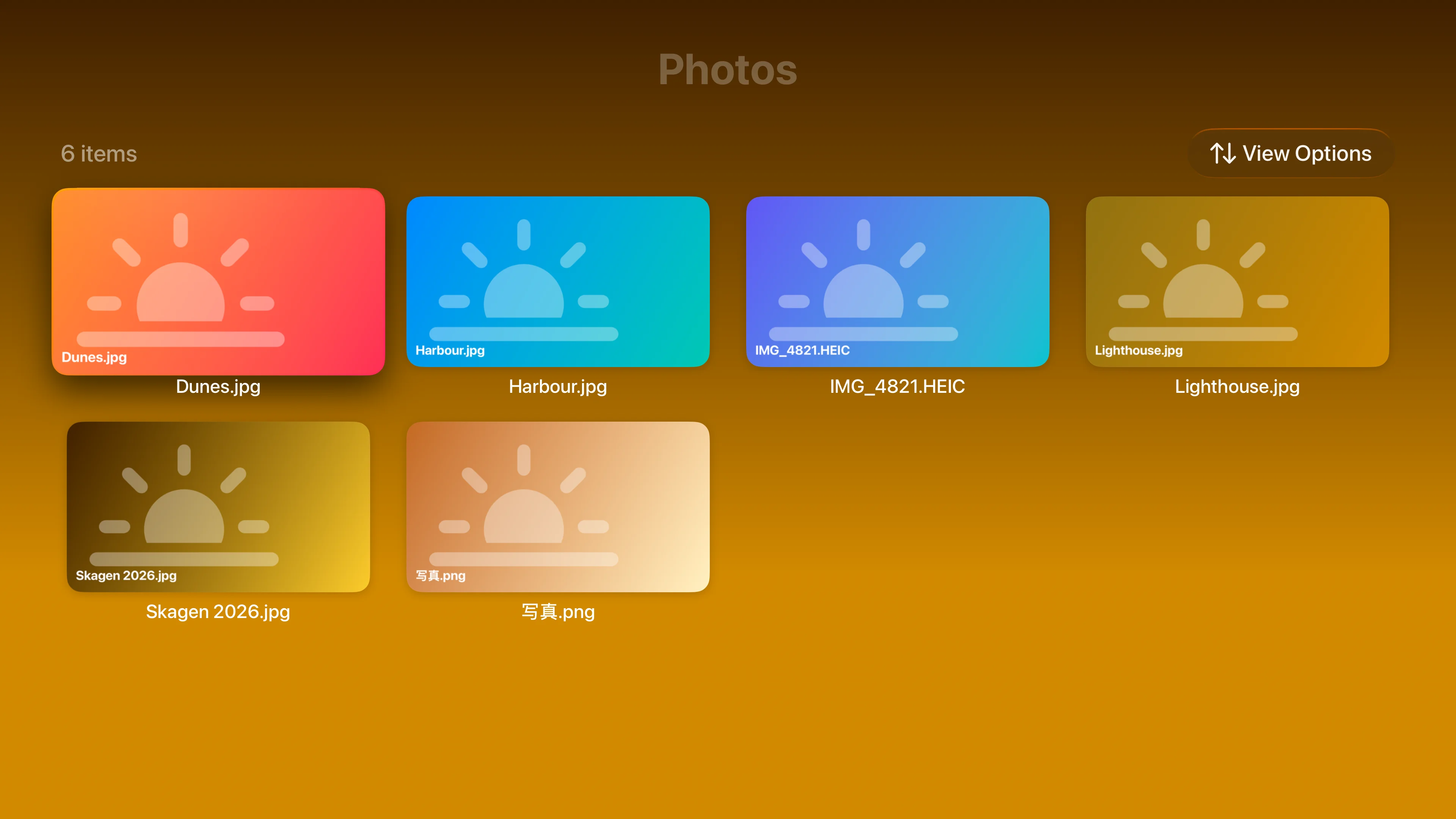 Apple TV - Photo folders