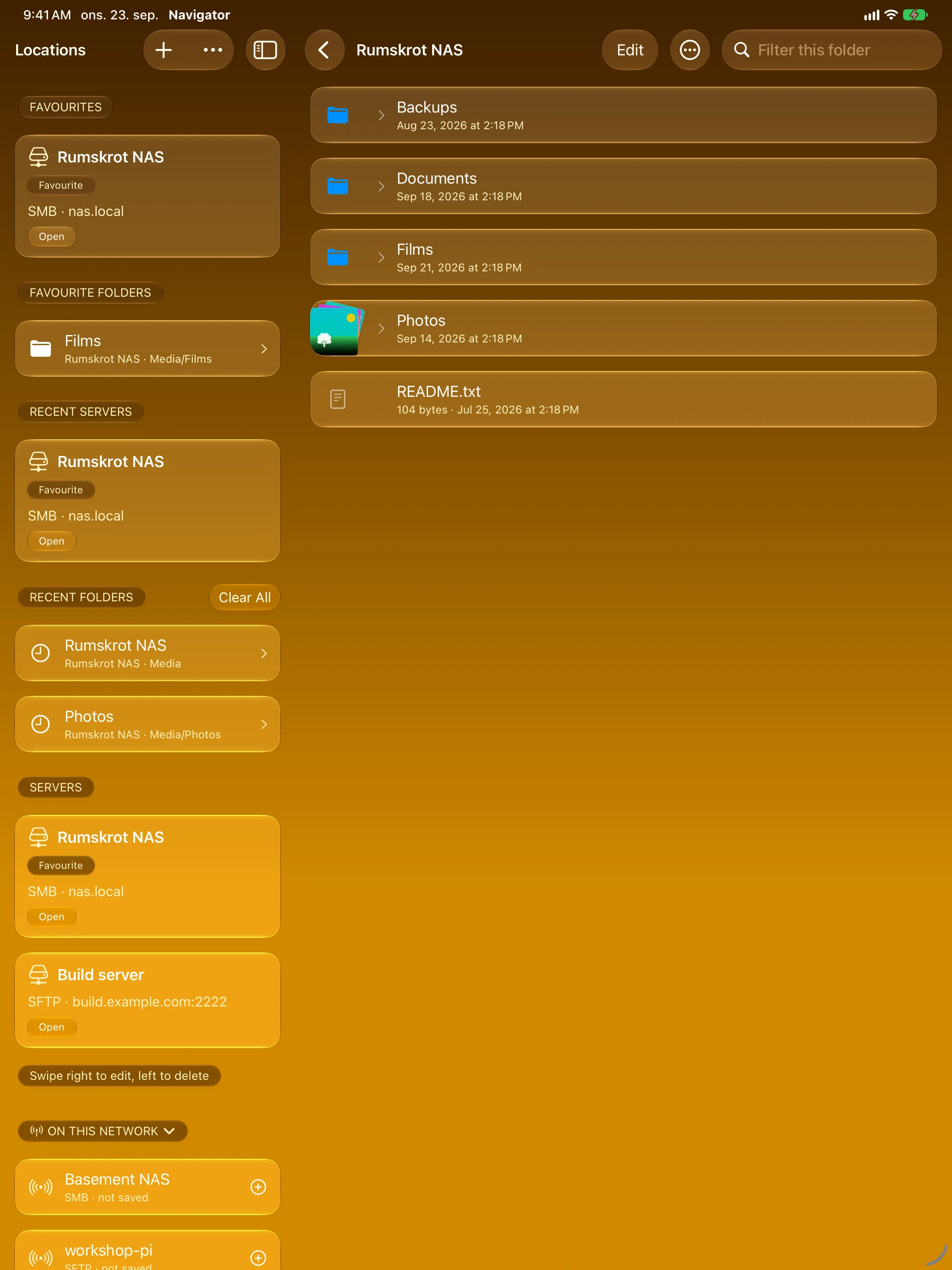 iPad - Locations