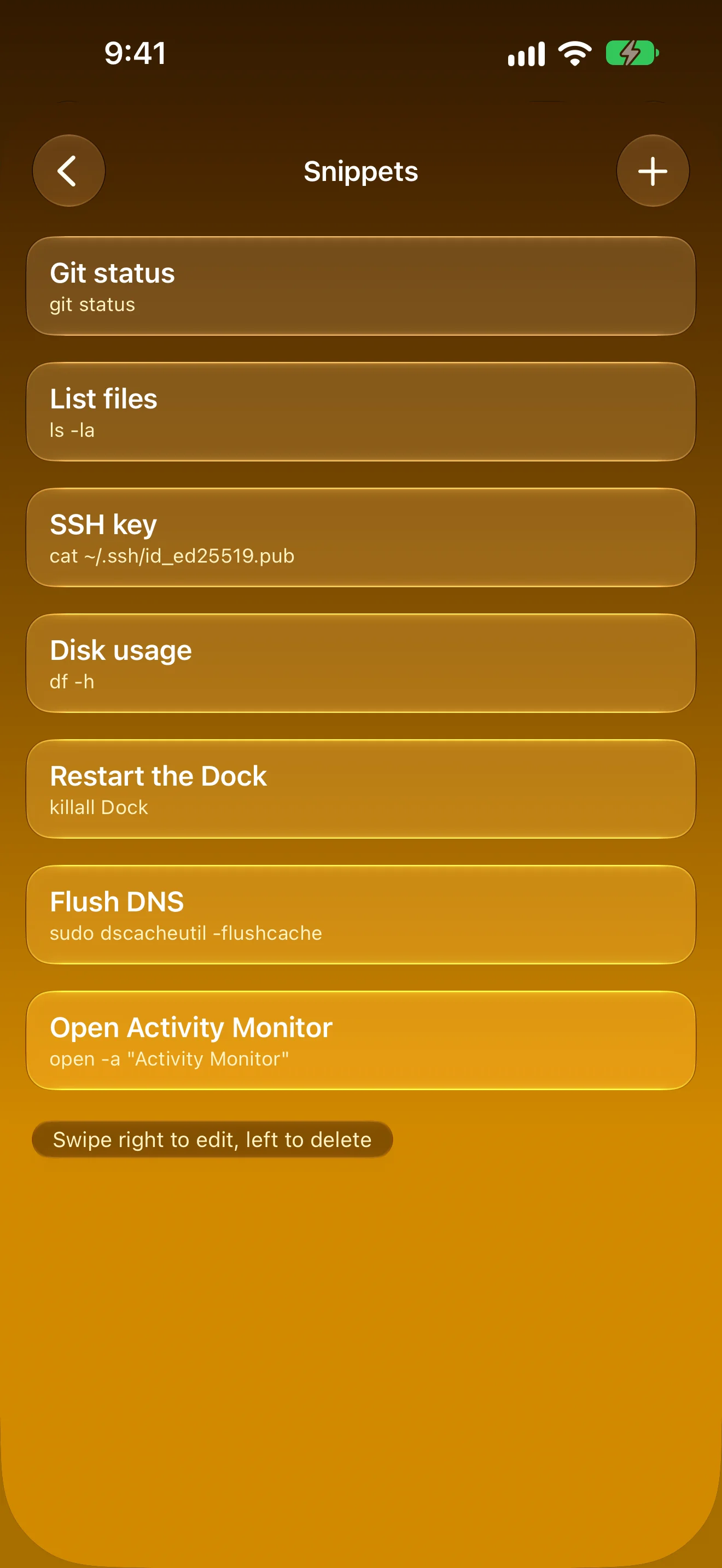 Rumskrot Remote on iPhone &mdash; Snippets
