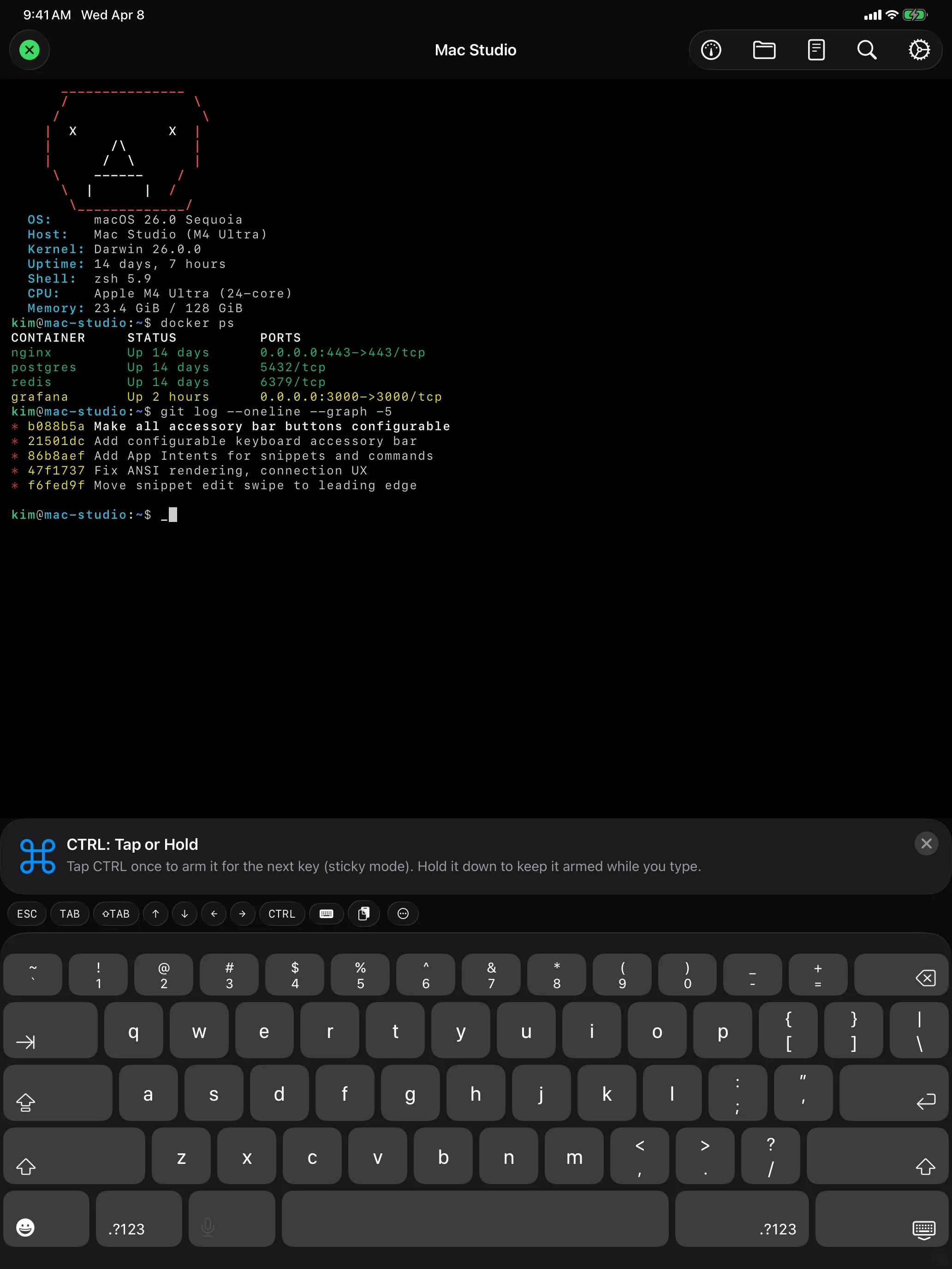 iPad - Multiple Sessions